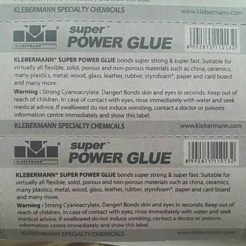 Lem Serba Guna/Lem Super /Power Glue Klebermann
