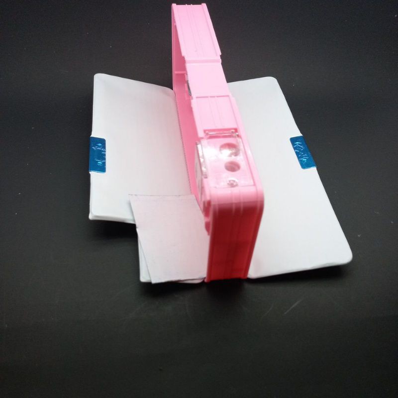 DISGRIP/Kotak pensil magnet+rautan/disgrip magnet/tempat pensil-1