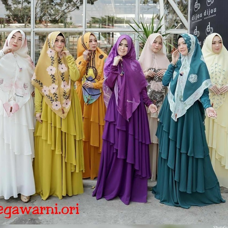 Hanifah Syari ori by MEGAWARNI