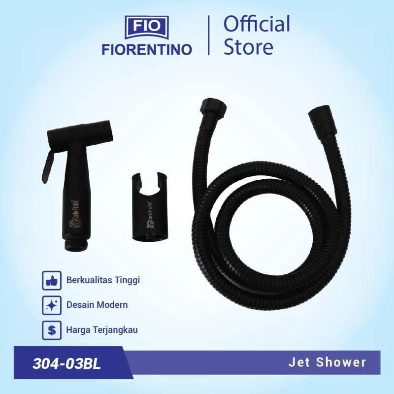 CARLO FIONITI - Jet Shower Bidet Carlo Fiotini Black 304-03 BL