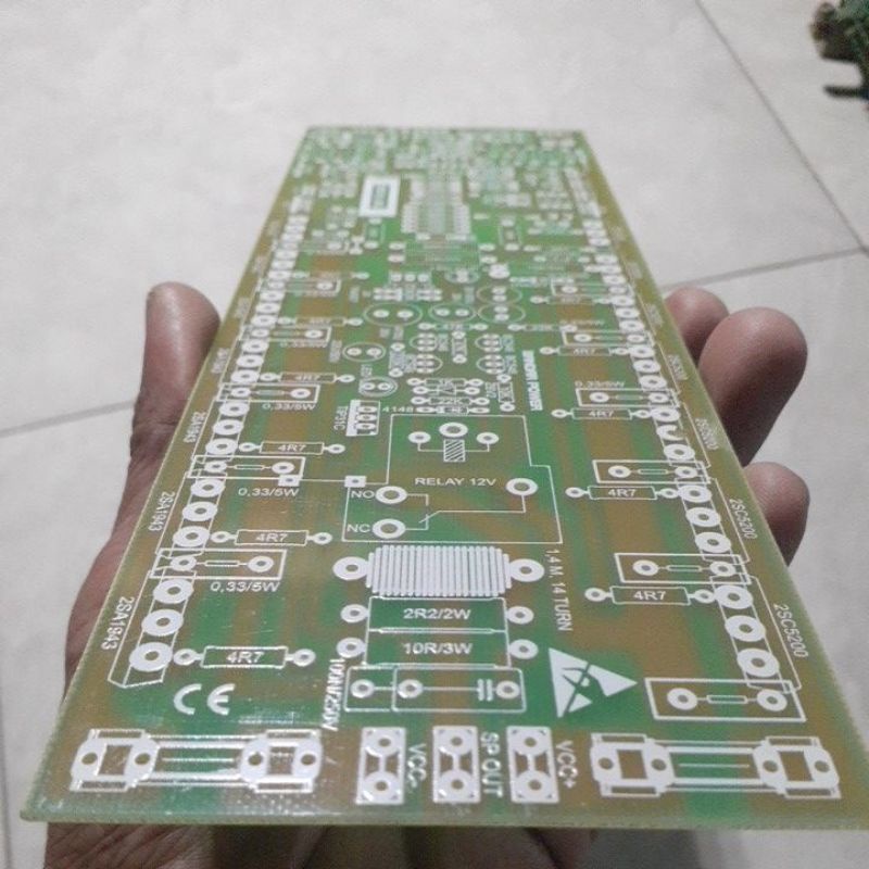 Jual PCB POWER AMPLIFIER U2 CLASS AB 900W 45/65VAC by Bandare power