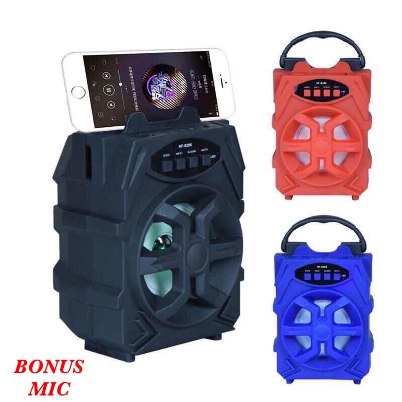 (JC) SPEAKER PLUS MIC BLUETOOTH SPEAKER PLUS MIC S-288 protable speaker box  high quality