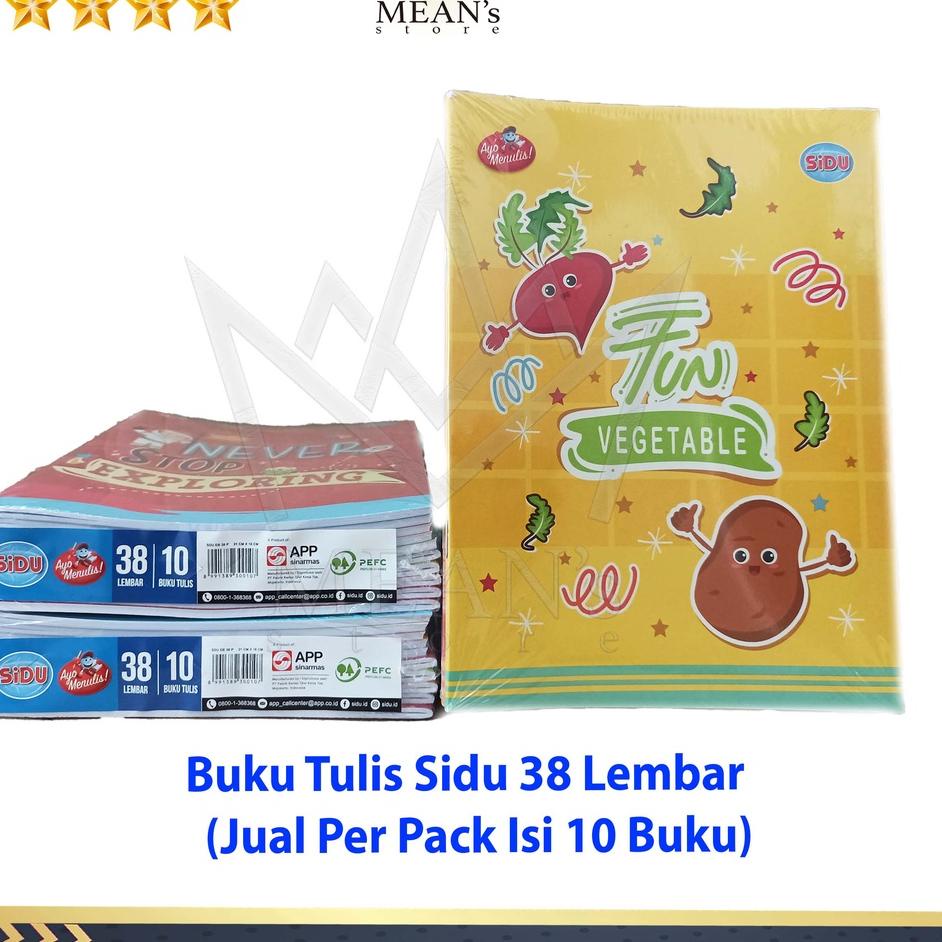 

Grosir Terlaris Buku Tulis Sidu 38 Lembar / Sidu 38 / Buku Tulis 38 Lembar