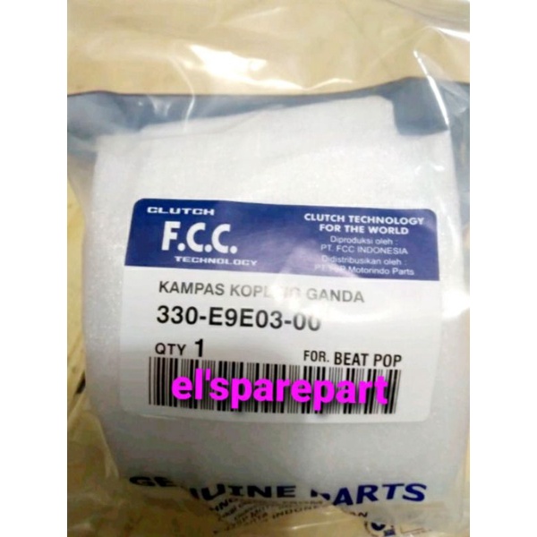 kampas kopling ganda beat pop beat fi esp vario 110 esp genio deluxe scoopy esp spacy esp original (
