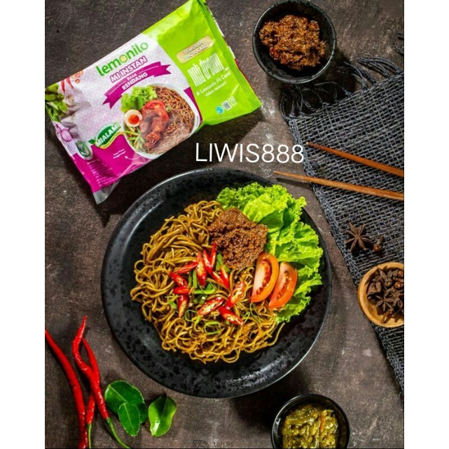 Lemonilo Mie Goreng Instan Rasa Rendang NCT Dream / Mie Goreng Sehat