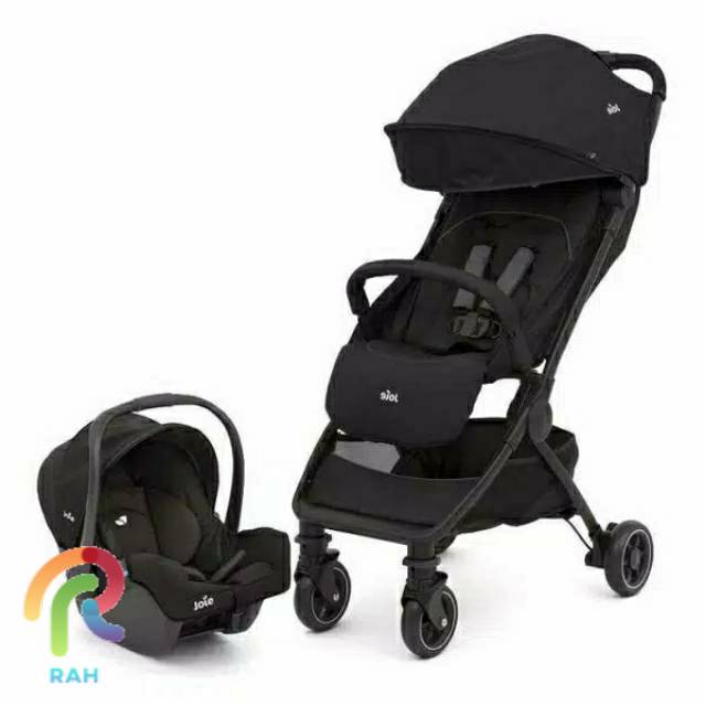 stroller cabin size + car seat Joie Meet Pact Travel System