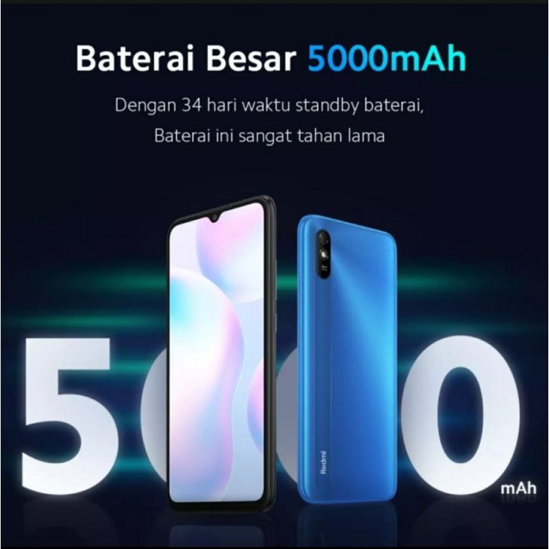 Xiaomi Redmi 9A 3Gb 32 Gb BNIB No Repack Garansi Resmi