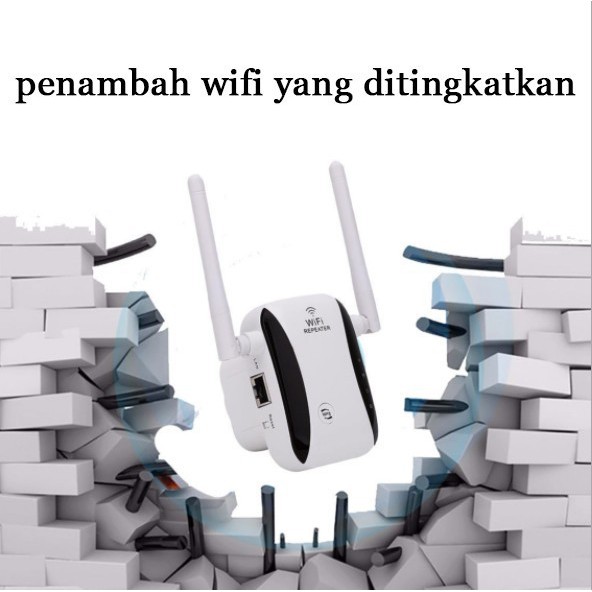 Wifi Repeater 300Mbps Access Point Wireless Penguat Sinyal Amplifier - Wifi Extender 300mbps