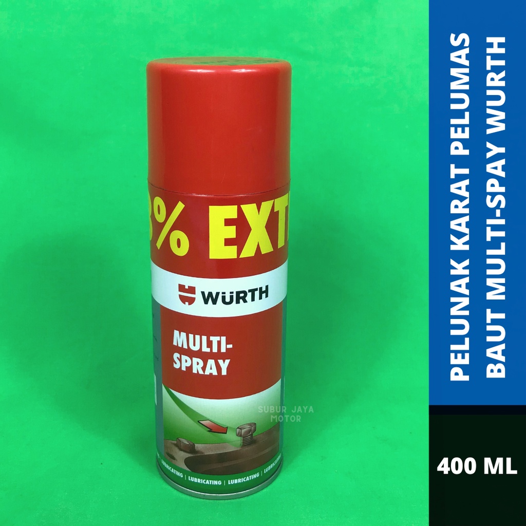 Wurth Multi Spray Cairan Multifungsi Pelumas Baut Pembersih Anti Karat Penghilang Karat 400ml