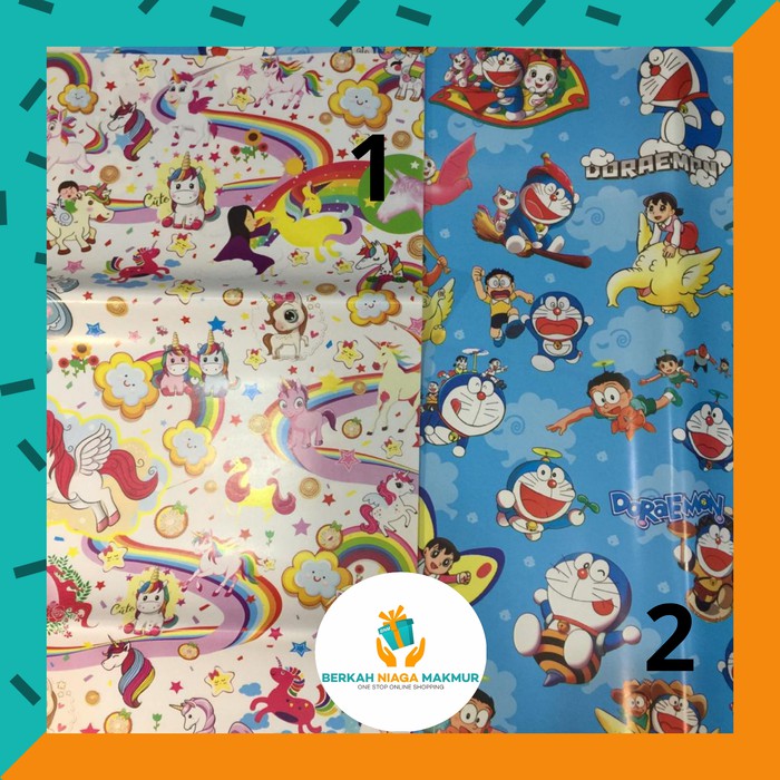 

Kertas Kado Karakter Glossy