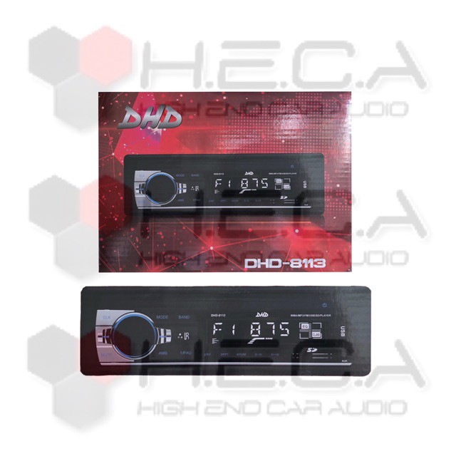 SINGLE DIN DHD DHD‐8113 TAPE USB RADIO 8113 MP3 AUDIO MOBIL HEAD UNIT DHD8113 - AUDIO & VIDEO MOBIL-