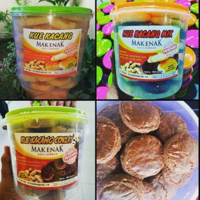 

Kue kacang Mak Enak