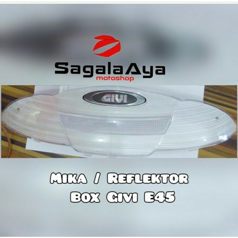 mika reflektor lampu box givi e45 e45n e45nt e450 spare part sparepart stoplamp