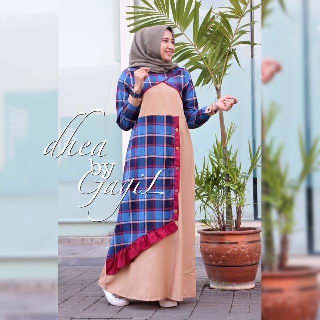 READY STOK DHEA DRESS ORI GAGIL FASHION