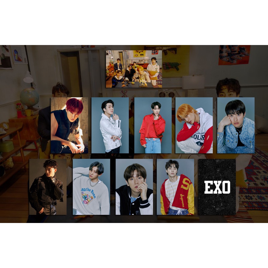 Hiasan Dinding Dekorasi Dinding Korea K-Pop Exo Pajangan Dinding Wall Decor raja.kpop