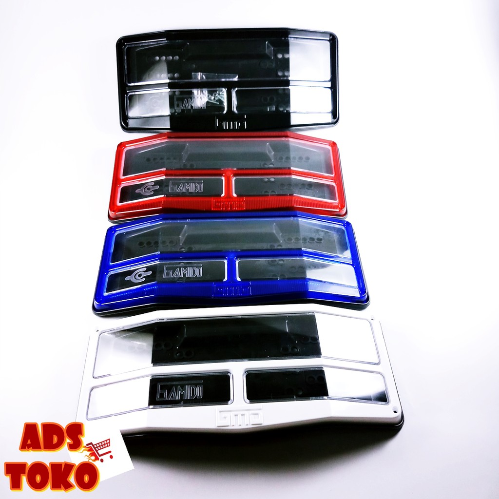 Cover Pelindung Plat Nomor Motor Variasi Aneka Warna