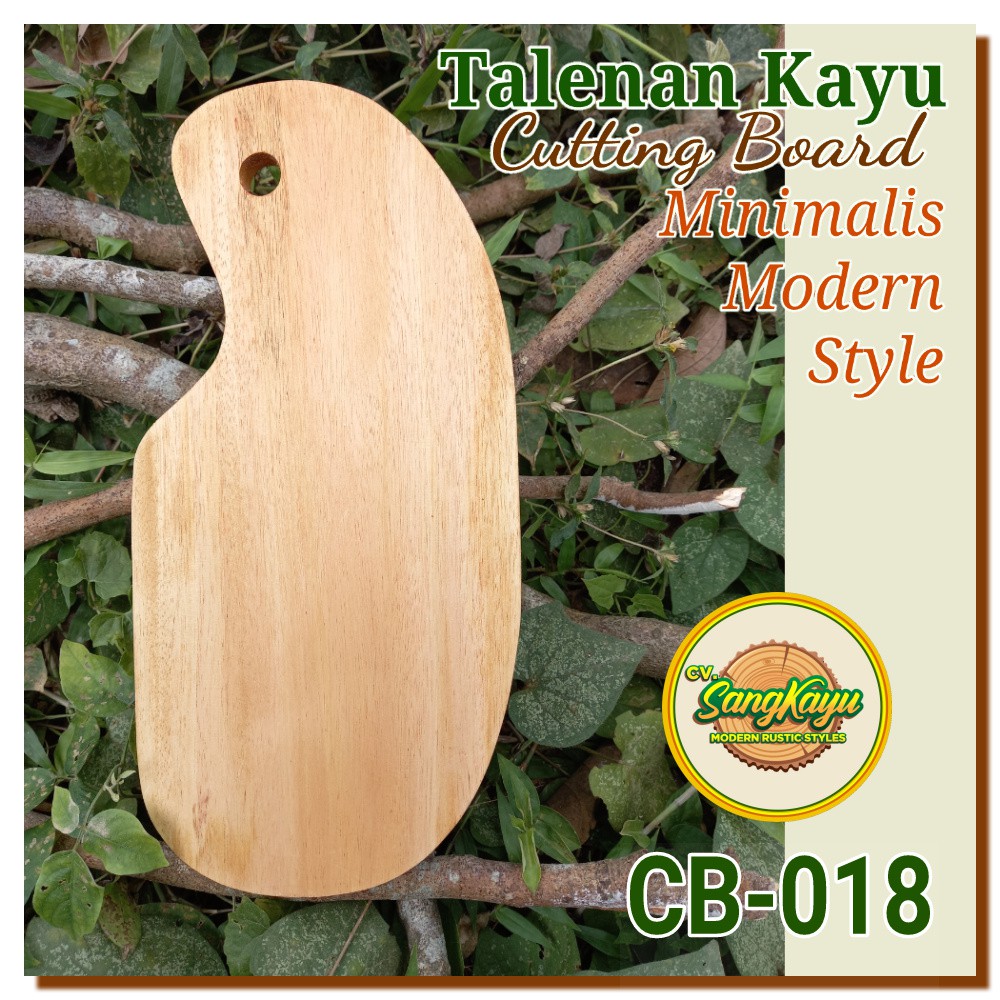 Talenan 30x15cm 018 talenan kayu modern Cutting Board Chopping board