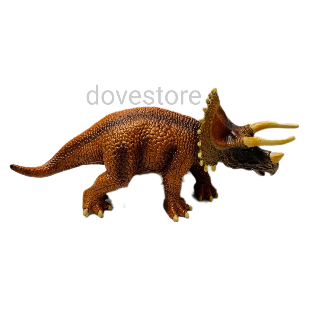 MAINAN ANAK PAJANGAN FIGURE DINOSAURUS PVC HARD RUBBER KARET KERAS