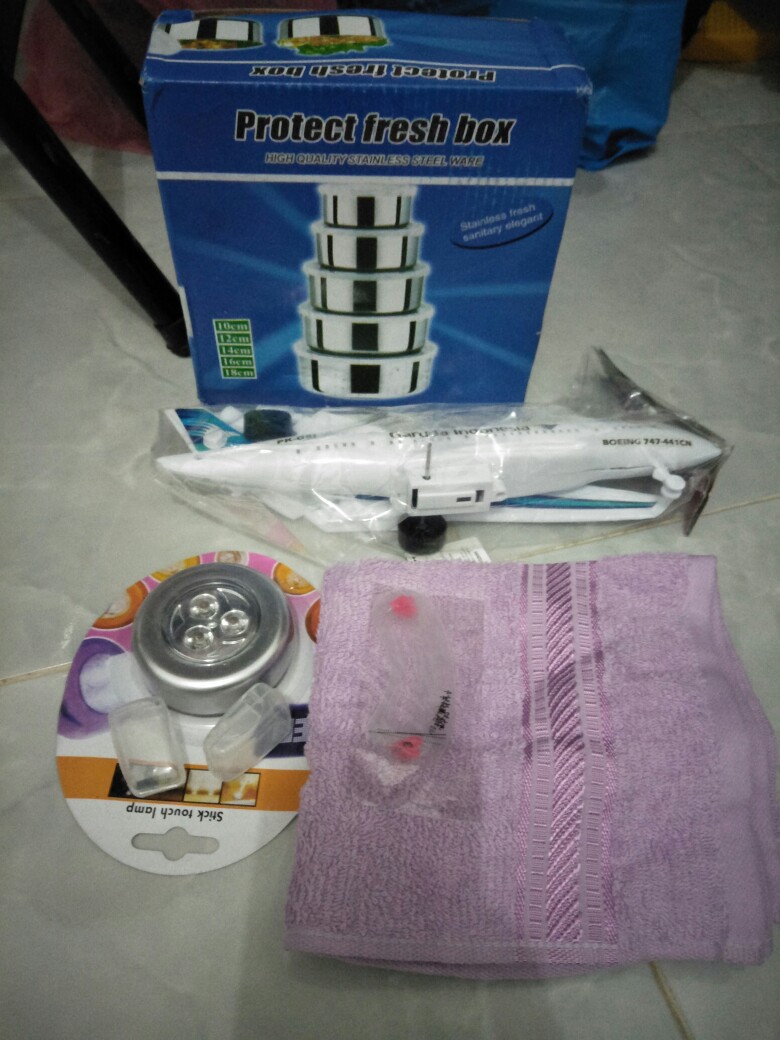 Rantang Makanan Susun 5 Material Stainless Steel Dapat Tutupnya Juga