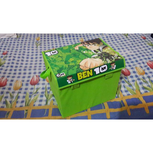 Sweet Honey Toybox Kotak Tempat Mainan Anak Karakter Kartun Angry Bird Marsha Ben10 Planes Little Krisna