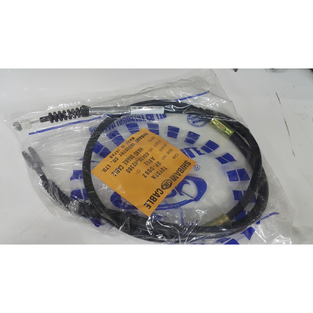 Kabel rem tangan corolla twincam gti kanan RH