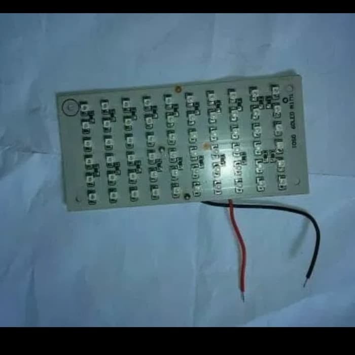 New pcb led strobo biru jadi toso 60 led