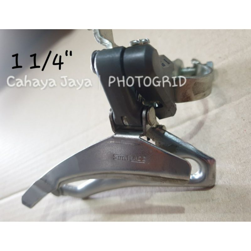 Operan Sepeda FD Front Derailleur 3 Speed Sun Race NOS TW Silver 1 1/4