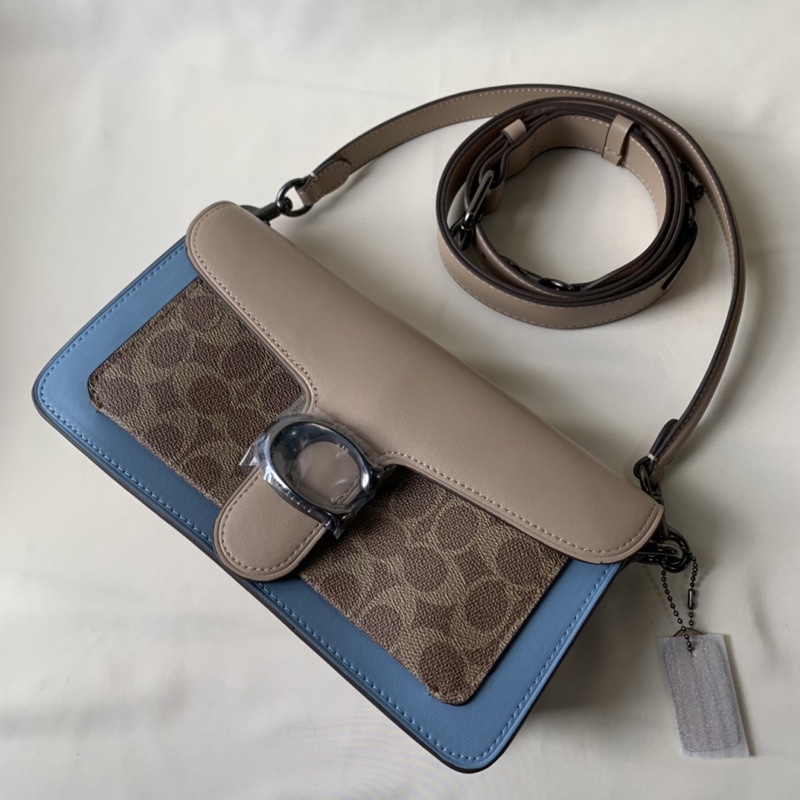 Coach Tabby Shoulder Bag 26 Blue Cream (4606)