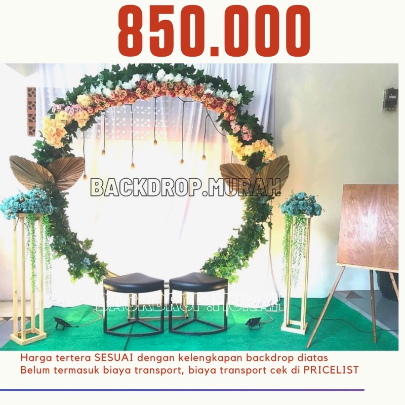 sewa backdrop murah jakarta bogor depok tangerang bekasi cibinong citayam mewah