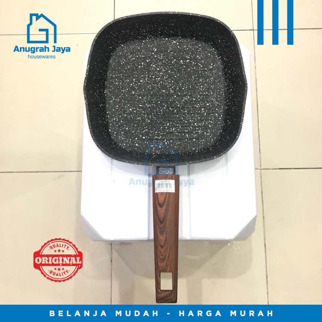 GRILL PAN/FRYPAN TEFLON GR-240 YOSHIKAWA