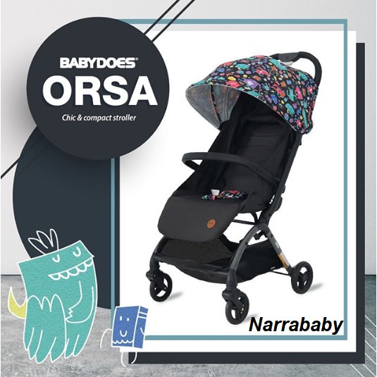 Stroller Cabin Size Kereta Dorong Bayi BabyDoes Orsa 3583