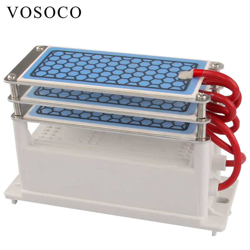 (BISA COD) RVOSTR VOSOCO Ozonizer DIY Ozone Generator Portable Air Purifier 15g/h VOS15