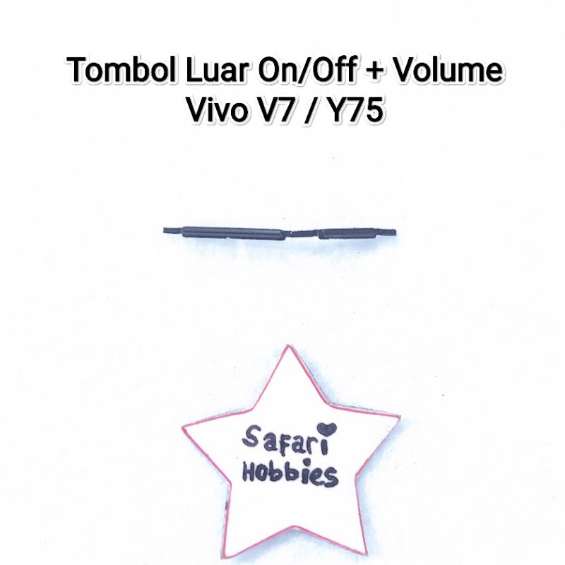 Tombol Luar Vivo V7 / Y75 On/Off + Volume