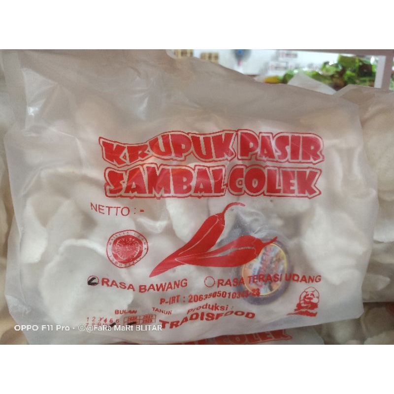 

KERUPUK PASIR SAMBAL COLEK KHAS BLITAR