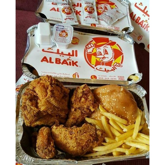 

Makanan Beku | Ayam Albaik (Gosend Only)