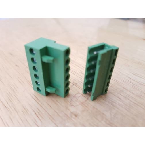 konektor green HT3.96mm 6p lurus terminal block connector HT 396 pair 6pin 6 pin Blok 3.96mm 3.96 mm