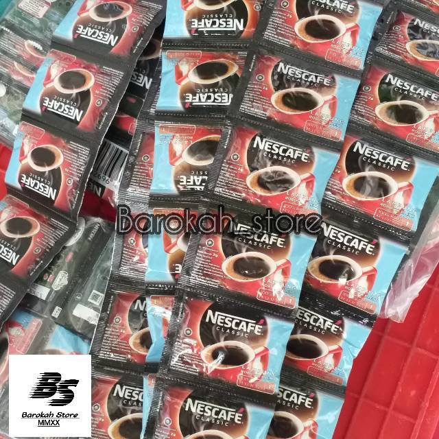 

Nescafe Classic 60 sachet 2 Gram Kopi (isi 60pcs) Dalgona Coffee