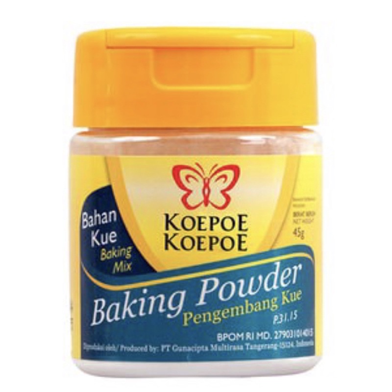 

BAKING POWDER KOEPOE KOEPOE 45 GR