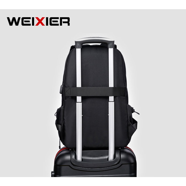 WEIXIER B673 Tas Punggung Pria Ransel Laptop Anti Air WK-SBY