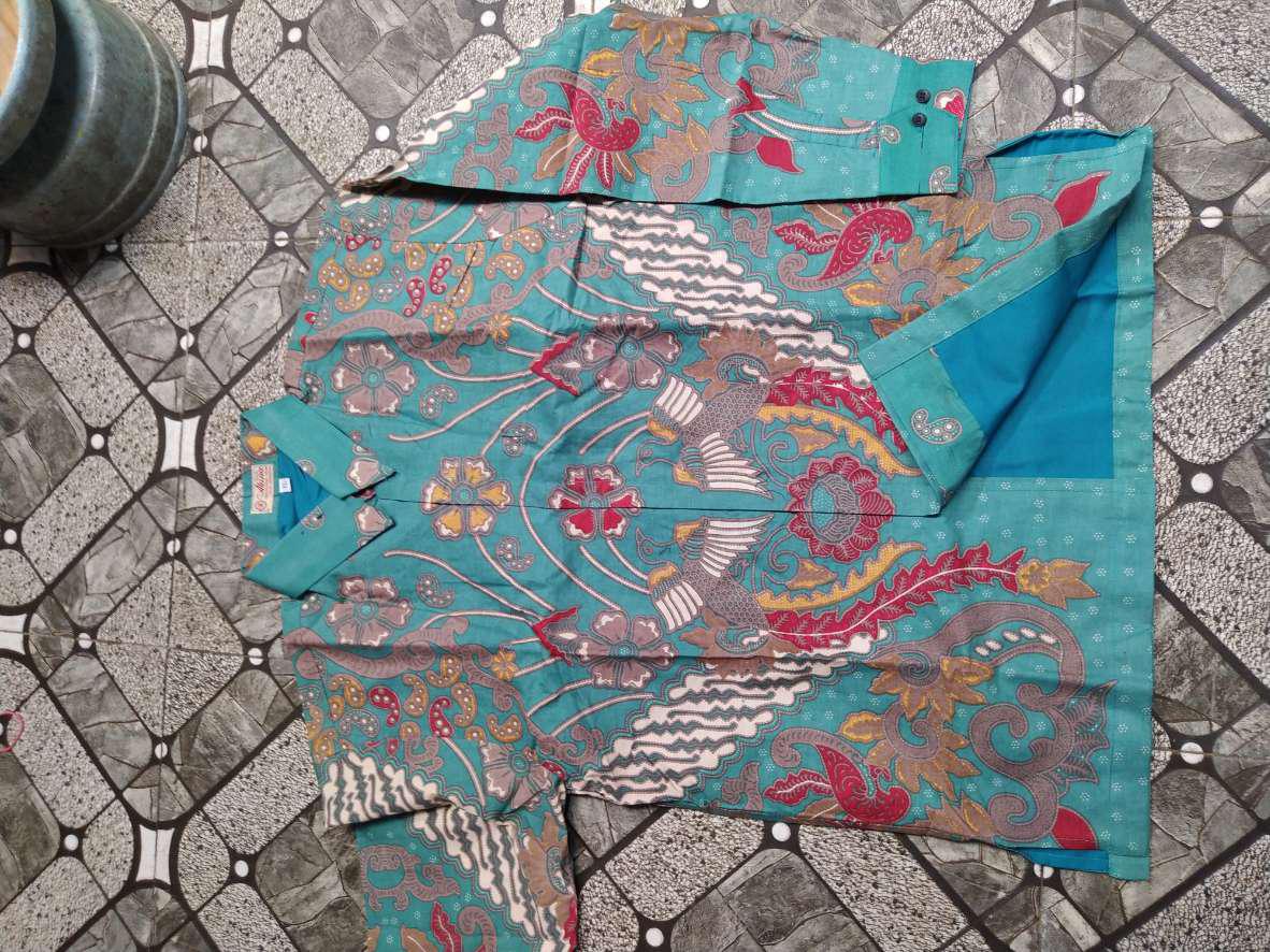 [ Bisa Cod ] Kemeja Batik Pria Lengan Panjang Premium Full Furing Cowok Untuk Kerja Kantor Kondangan