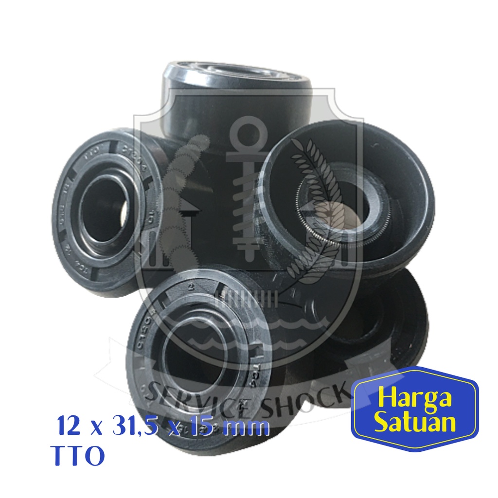 Sil Oli Shock Belakang Tabung Variasi Universal Bebek Matik YSS 12 31,5 15 mm (Oil Seal Rear Shock B