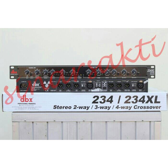 SUPER MURAH - CROSOVER DBX 234XL 234 XL CROSSOVER DBX GRADE A EFEK VOCAL