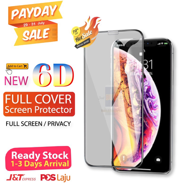 Pelindung Layar Tempered Glass 6d Untuk IPhone 13 Pro Max 12 Pro Max 11 Pro Max XS Max XR 8 6 6s 7 Plus