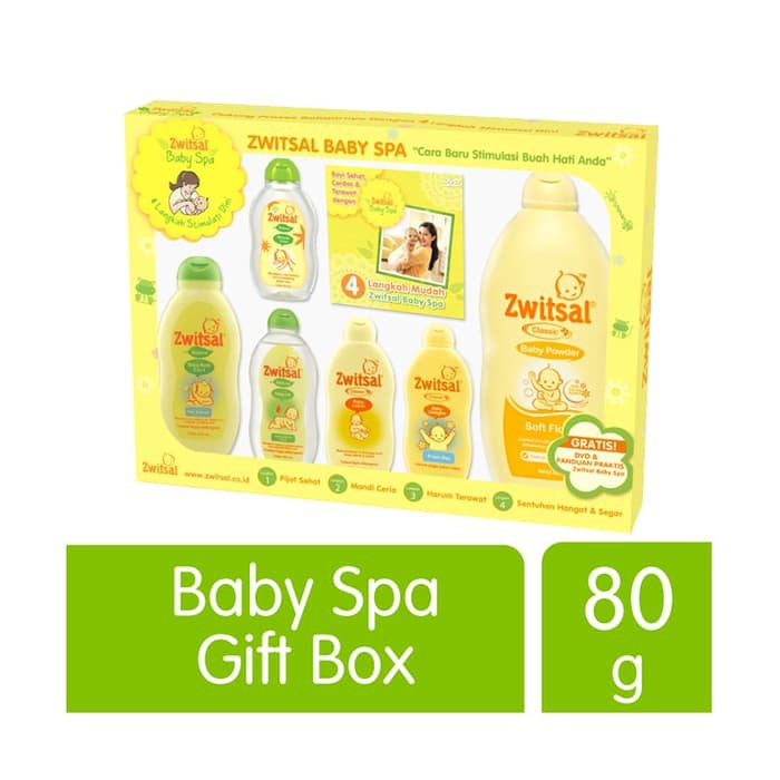 Ibu & Bayi - Perlengkapan Mandi Bayi - Sabun Bayi - Zwitsal Baby Paket Spa Bayi Gift Set Box Kado