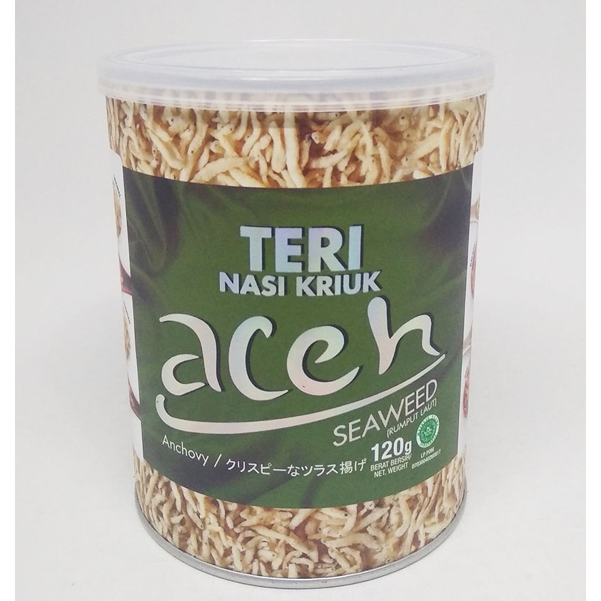 

ACEH TERI NASI KRIUK SEAWEED 120G