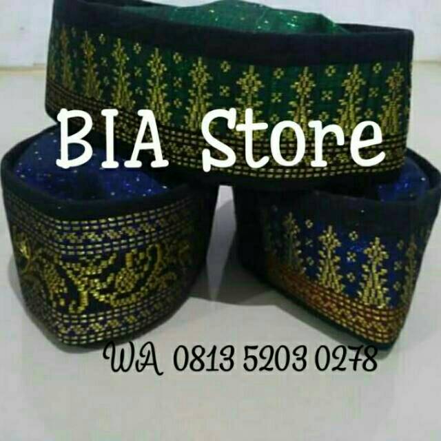 Kopiah/kopiah tenun/kopiah songket/kopiah lebaran
