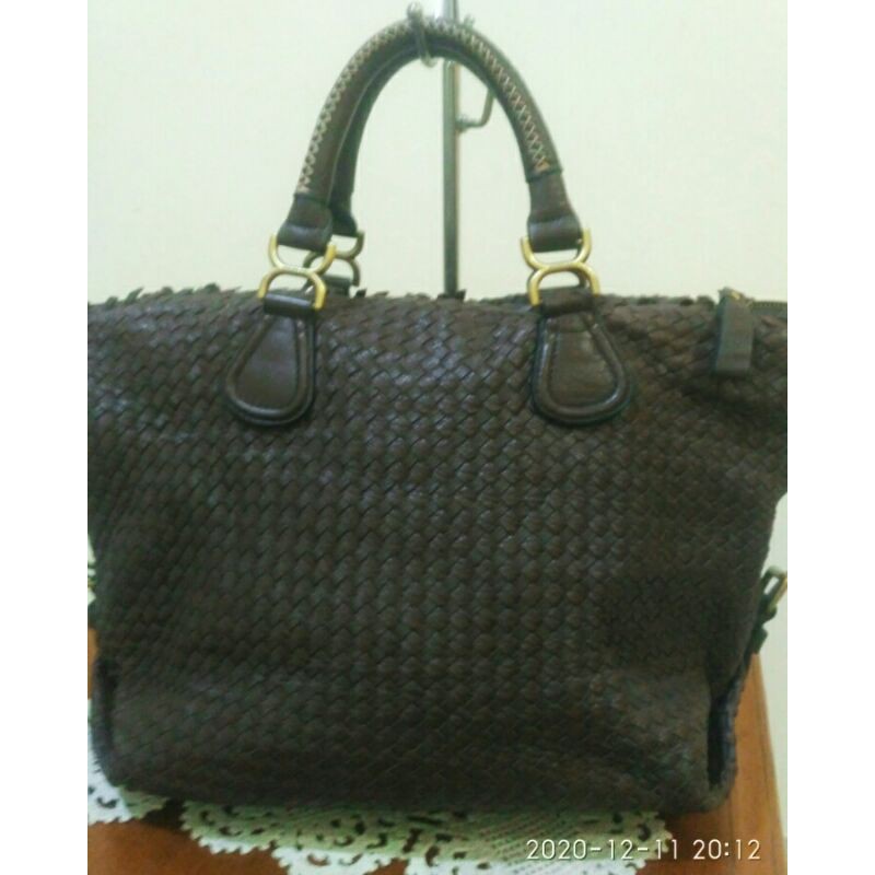 Morgan tote bag tikar authentic (preloved)