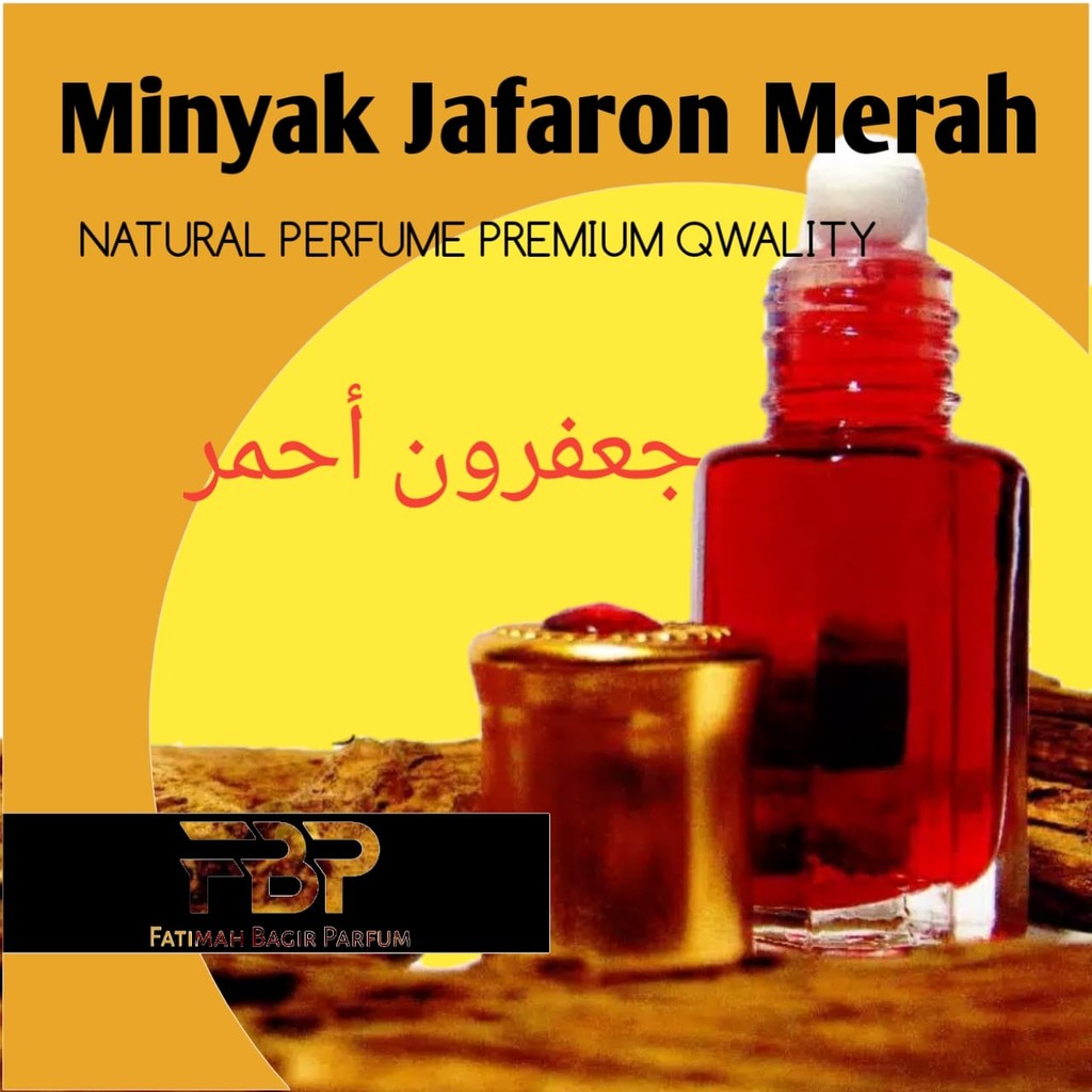 Parfum Jafaron Merah Minyak Wangi Sholat arab ORIGINAL (BISA COD)