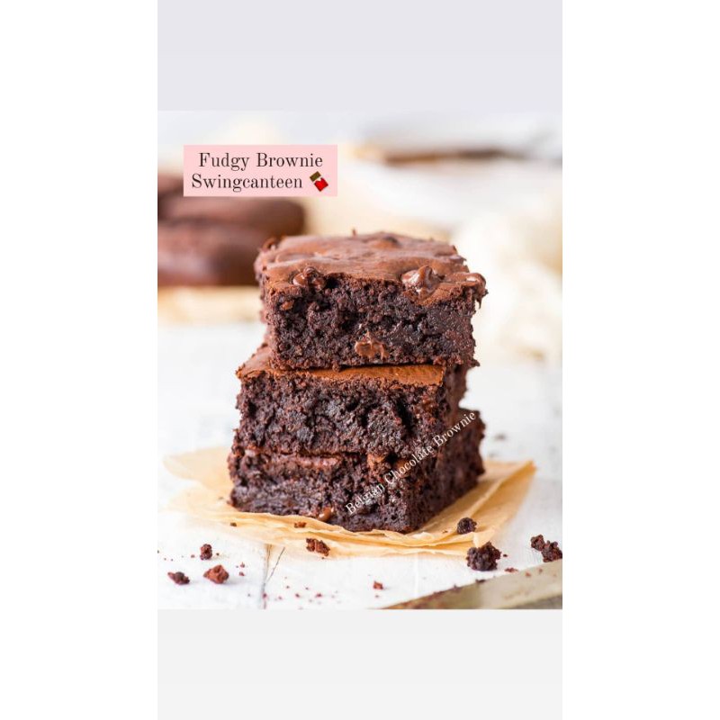 

BROWNIES LUMER COKLAT BELGIA - SWINGCANTEEN