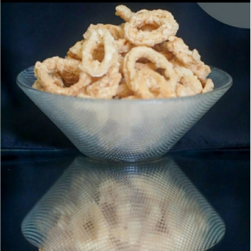 

cumi krispi crispy squid cupa cupa cemilan seafood asli Pangandaran